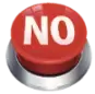  red round 'no' button
